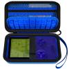 Againmore Hard Case Compatible with Analogue Pocket Handheld Game Console, Portable Mini Game Player Storage Bag for Video Games Cards, Charging Cable and Accessories (Box Only) (Blue) view 1