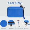 Againmore Hard Case Compatible with Analogue Pocket Handheld Game Console, Portable Mini Game Player Storage Bag for Video Games Cards, Charging Cable and Accessories (Box Only) (Blue) view 2