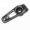 BrewJa 5Pieces Aluminum Alloy 25T Servo Horn Arms 31mm Compatible with 1/10 TRX4 Sakura D4 RC Cars Drift Crawler Universal Accessories Parts (Color : Black) view 1