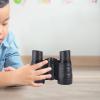 Menolana Kids Binoculars Toy Children Magnification Toy 4x30 with Neck Lanyard Jungle Binoculars Toy for Camping Hunting Sports Hiking, Black view 3