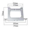 DAYUDDRICAR 1:16 RC Climbing Off-Road Car Metal Rear Rear Beam Mount Replacement for WPL-C24 1/16 RC Buggy Car Accessories view 2