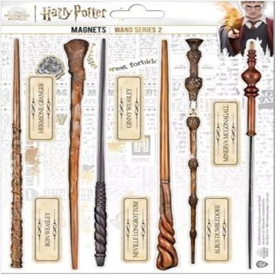 Harry Potter Foam Cushion Magnets Wands