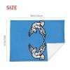 FULVO Baby Blanket Viking Norse Wolf Raven Baby Swaddle Blankets 30"X 40" Blanket Shower Gifts Toddler Bedding view 3