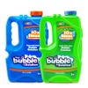 JOYIN 2 Bottles Bubbles Refill Solutions 64 oz (up to 5 Gallon), Concentrated Solution for Bubble Machine, Gun, Wand Refill Fluid Summer, Easter Toys (Blue+Green) view 1