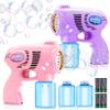 JOYIN 2 Bubble Guns with 2 Bottles Refill Solution, Bubble Machine Gun for Kids, Toddlers, Party Favors, Summer, Outdoors Activity, Wedding, Easter, Birthday Gift view 1