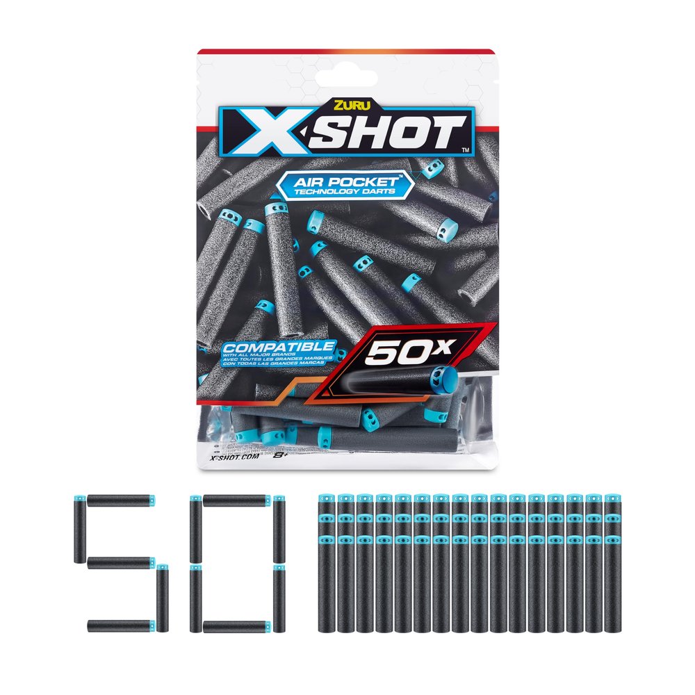 Zuru XSHOT 50pk Elite Dart Refills