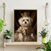Havanese Royal Princess Jigsaw Puzzle 300/500/1000 Piece - Pet Royal Portrait Gift for Havanese Owner (1000pc (5075cm)) view 3