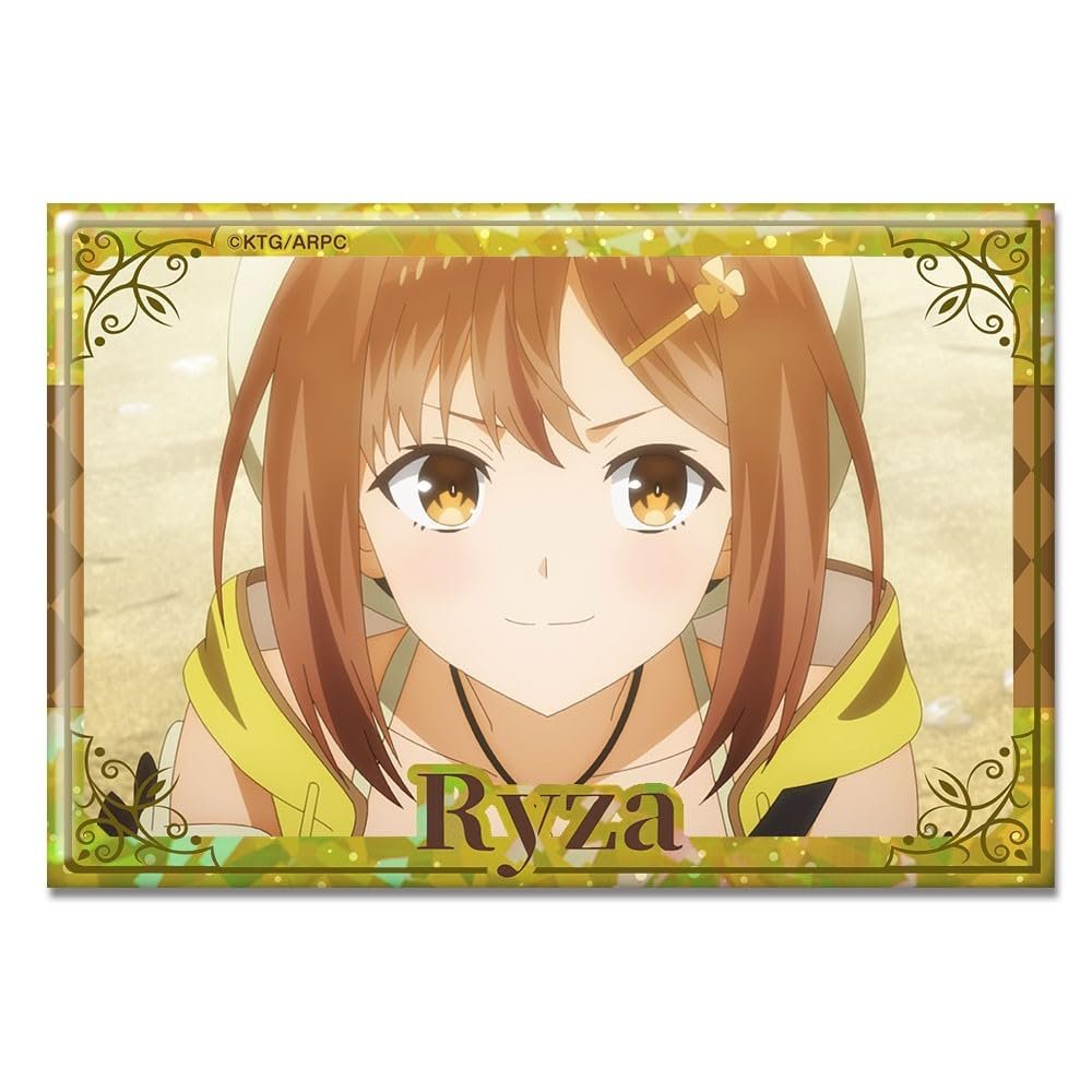 Liza's Atelier Hologram Can Badge Risarin Stout F HBAN-R001-m06