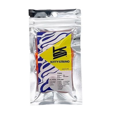 Kitty String First Class Pack of 10 Yo-Yo String - Normal YoYo String (Orange)