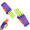 Atlodas Radish Wolf Claw, 3D Printing Radish Wolf, Plastic Claws Toy Knife Retractable, Gift For Kids (green, 2pcs) view 1