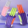 Atlodas Radish Wolf Claw, 3D Printing Radish Wolf, Plastic Claws Toy Knife Retractable, Gift For Kids (green, 2pcs) view 2