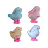 YUERFEILA Bunny and Jumping Chick Toys Easter Wind Up Chick Toys, Cute Chicken Hopping Windup Toy for Kids Toddlers Party Favors Goody Bag Fillers Gifts (Rabbit) view 1