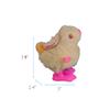 YUERFEILA Bunny and Jumping Chick Toys Easter Wind Up Chick Toys, Cute Chicken Hopping Windup Toy for Kids Toddlers Party Favors Goody Bag Fillers Gifts (Rabbit) view 3