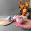 YUERFEILA Bunny and Jumping Chick Toys Easter Wind Up Chick Toys, Cute Chicken Hopping Windup Toy for Kids Toddlers Party Favors Goody Bag Fillers Gifts (Rabbit) view 4