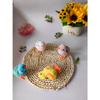 YUERFEILA Bunny and Jumping Chick Toys, Easter Wind Up Chick and Chicken Hopping Windup Toy for Kids Toddlers Party Favors Goody Bag Fillers Gifts view 2