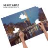 1000 Pc Jigsaw Puzzles for Adults, Gifts - 75cm X 50cm (29.5" X 19.7"), Christmas Landscape, City View view 4