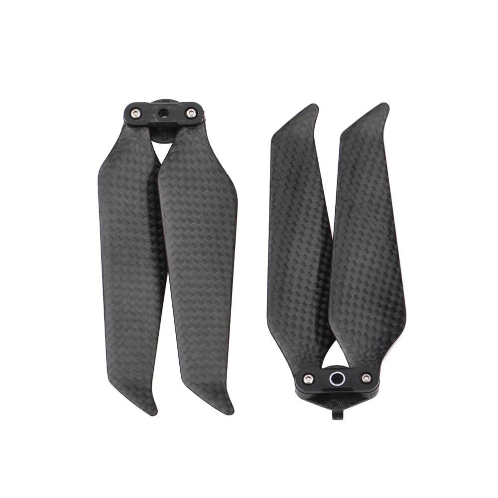 ABZEKH Drone Accessories 2 Pairs for 8743 Foldable Carbon Fiber for Propellers Noise-Reduction Quick Release Propeller Blades for DJI Mavic 2 Pro Zoom Drone
