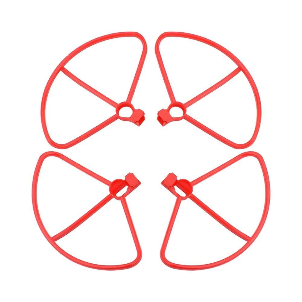 BayDe 4PCS Landing Gear/Guard Ring for / 2019/2020/ 2022/2022 V2 FIMI X8 SE Drone with Camera Accessories Spare Parts (Color : Guard Red)