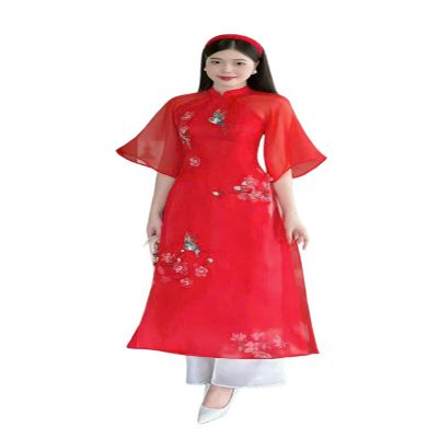 A2 Ao dai Vietnam Vietnamese Traditional Ao Dai For Women, Ao Dai For Women, Vietnamese Dress For Women, Ao Dai Dress For Women Blue ao dai (M)