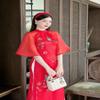 A2 Ao dai Vietnam Vietnamese Traditional Ao Dai For Women, Ao Dai For Women, Vietnamese Dress For Women, Ao Dai Dress For Women Blue ao dai (M) view 2