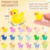 selizo 180Pcs Mini Resin Ducks, Tiny Duck for Micro Landscape Fairy Garden, Dollhouse Ornament for Hide and Seek Prank, Party Favors DIY Decoration view 2