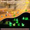 selizo 180Pcs Mini Resin Ducks, Tiny Duck for Micro Landscape Fairy Garden, Dollhouse Ornament for Hide and Seek Prank, Party Favors DIY Decoration view 4