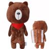 Resulzon Seat Belt Cover Pillow for Kids, Car Seatbelt Cushion Shoulder Neck Support Protector Pad, Soft Stuffed Plush Travel Vehicle Safety Belts Strap Pillow for Boys and Girls Headrest (Bear) view 1
