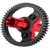 52T Slipper Clutch Upgrades Part for 1/10 Granite Senton Vorteks Big Rock 3S Kraton Outcast 4S 1/8 Typhon 3S,ARRCat 52T Metal Slipper Clutch 0.8 Pitch Hop Ups,Replace ARA310948,Red view 1