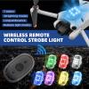 Drone Wireless LED Strobe Light, High Brightness Flight Anti-Collision Pilot Light, Night Signal Light for DJI Air 3S, Avata 2, Mini 4 Pro, Neo, Air 2, Mavic 3 view 2
