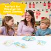 Alened Subtraction Flash Cards, Math Facts Flashcards 1-20, Math Manipulatives Games for Kindergarten, 1st, 2nd, 3rd, 4th, 5th, 6th Grade Kids Ages 4-12 view 3