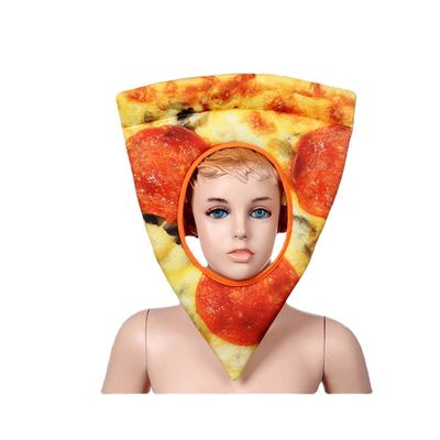 Christmas Pullover - the perfect choice for festive decorations and Cosplay for parties, dances and shows." (Pizza Pullover Hat)