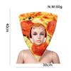 Christmas Pullover - the perfect choice for festive decorations and Cosplay for parties, dances and shows." (Pizza Pullover Hat) view 2