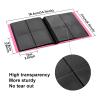 GEAoffice Card Binder - 4 Pocket Trading Card Collection Album Folder - 160 Side Loading Pocket Binder for TCG, MTG, Sports&Game Cards - Gifts for Card Collectors (Rose pink) view 4