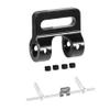 AMK Aluminum Modular Fairlead 4.5mm Tube for Tow Winch Rope 1/10 Scale Bumper Mount Accessories for RC Crawler Axial SCX10 Element Enduro Gen7 Gen8 TRX6 TRX4 Upgrades (Black) view 1