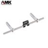 AMK Aluminum Modular Fairlead 4.5mm Tube for Tow Winch Rope 1/10 Scale Bumper Mount Accessories for RC Crawler Axial SCX10 Element Enduro Gen7 Gen8 TRX6 TRX4 Upgrades (Black) view 3