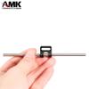 AMK Aluminum Modular Fairlead 4.5mm Tube for Tow Winch Rope 1/10 Scale Bumper Mount Accessories for RC Crawler Axial SCX10 Element Enduro Gen7 Gen8 TRX6 TRX4 Upgrades (Black) view 4