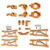 BrewJa Compatible with ZD Racing DBX-10 1:10 RC Car Parts Front Rear Suspension Arm C Seat Steering Cup Rear Wheel Seat Steering Servo Saver Complete (Color : Rear Wheel seat) view 4