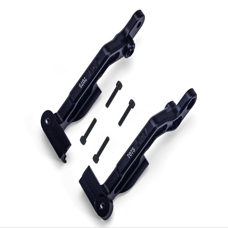 Aluminum 7075 Rear Body Post Fixed Mount for Arrma 1:7 4WD Infraction 6S / Limitless All-Road / Infraction 6S V2 / Limitless V2 Upgrade Parts - Black