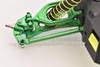 Aluminum 7075 Front Steering Block (Larger Inner Bearings) for Arrma 1/10 Gorgon 4X2 Mega 550 Brushed Monster Truck-ARA3230 Upgrades - Green view 4