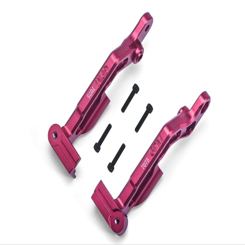Aluminum 7075 Rear Body Post Fixed Mount for Arrma 1:7 4WD Infraction 6S / Limitless All-Road / Infraction 6S V2 / Limitless V2 Upgrade Parts - Red