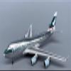 ACE HOBBY Phoenix for Cathay Pacific Cargo for Boeing 747-400 B-HKJ 1/400 Aircraft Pre-Built Model view 2