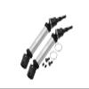Medium Carbon Steel+Aluminium 6061 Rear Cvd Drive Shaft for Arrma 1:10 Gorgon/SENTON/VORTEKS/SENTON V3 / Big Rock/Big Rock V3 / Granite/Granite V3 / VORTEKS Upgrade Parts - Silver view 1