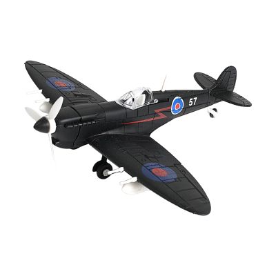 DYNWAVE 1:48 Fighter Building Kits DIY Airplane Handcrafts Home Decoration for Kids Adults Boy Toys Collection Plane Aircraft Model, Black
