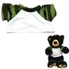 Camo SpecialTee T Shirt for 6 to 10 Inch Stuffed Animals Plush Clothes Outfit Top Soft Dress Up Accessory Fits Teddy Bears Plushies Dolls view 1