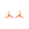 Drone accessories For Gemfan 1608 40mm 3-Blade PC Propeller 1mm 1.5mm for Micro Whoop FPV Racing Freestyle Tinywhoop Drones DIY Parts 16PCS replaceable (Color : 8Pair Black Pink 1.5) view 2