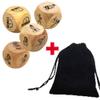 4Pcs Luxury Private Talking Couple Dice - Couple Date Night Ideas Decider Dice/Love Night Naughty Dice - Improve Love of Couple view 3