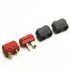 DAYUDDRICAR Remote Control Car Adapter T Plug Deans Male and Female Bullet Connector Plugs with Sheath for RC Climbing Car Parts (Color : 10PCS) view 2