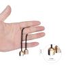 Begleri Beads,Copper Begleri Fidget Toy,Portable Stress Relief Toy Adults,0.94ounce(Bell) view 4