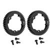 2pcs 6447 45#Steel 46T 1 Mod Hardened Steel Spur Gear for Traxxas 1/10 E-Revo 2.0 VXL 1/5 X-Maxx Maxx 1/7 XO-1 (46T) Upgrade Parts view 1