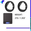 2pcs 6447 45#Steel 46T 1 Mod Hardened Steel Spur Gear for Traxxas 1/10 E-Revo 2.0 VXL 1/5 X-Maxx Maxx 1/7 XO-1 (46T) Upgrade Parts view 3